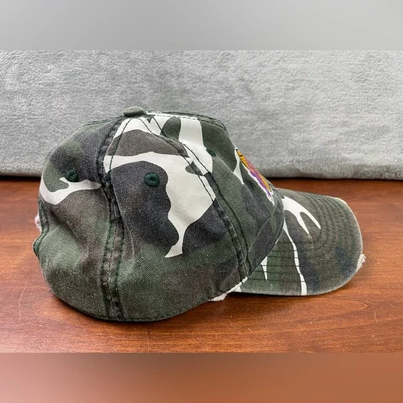 Los Angeles Lakers Links Marketing Group Military Camouflage Hat One Size Camo - Picture 6 of 12